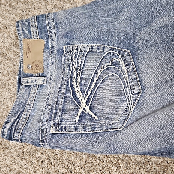 Silver Jeans Light Blue Boot Cut Suki Women's Jeans - Picture 4 of 7